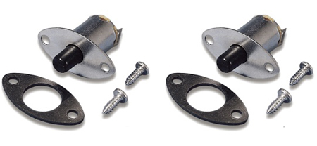 Courtesy Light Switch with Gasket & Screws-  pair